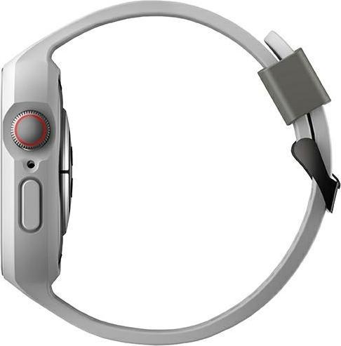 Image du produit Uniq pasek Monos 2in1 Apple Watch Strap + Case Series 4/5/6/7/8/SE/SE2 44/45mm. szary/chalk grey (Matières plastiques, TPU, PC)