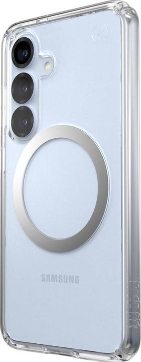 Actual product image speck Presidio2 Clear + Magnet Samsung Galaxy S25/S24 - with Microban (Samsung Galaxy S25)