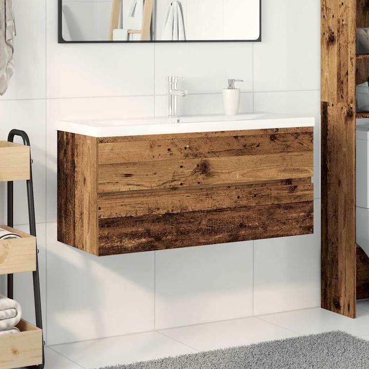 Immagine prodotto VidaXL Mobiletto con lavabo incorporato e rubinetto Lavabo da bagno