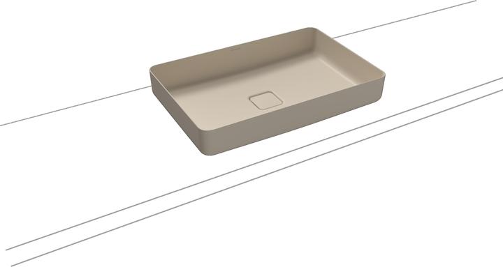 Kaldewei Miena washbasin bowl, 3185, 580x380 mm, without overflow, 909506000 (702 mm, 580 mm)