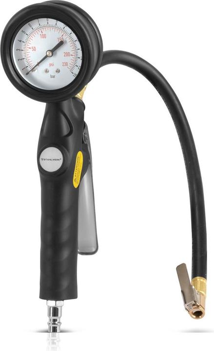 Actual product image Stahlwerk DRA-162 ST compressed air tyre inflation gun, 0 to 16 bar / 0 to 230 PSI