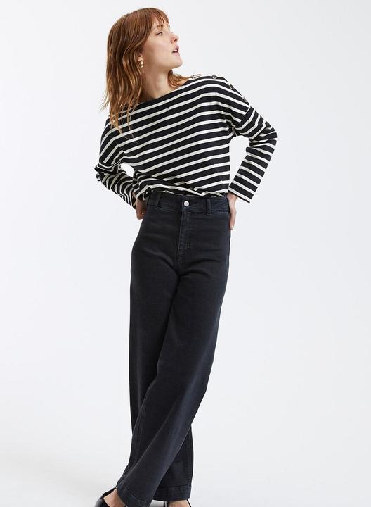 Actual product image La Redoute Collections Signature AIMIE striped shirt with a loose fit (38)