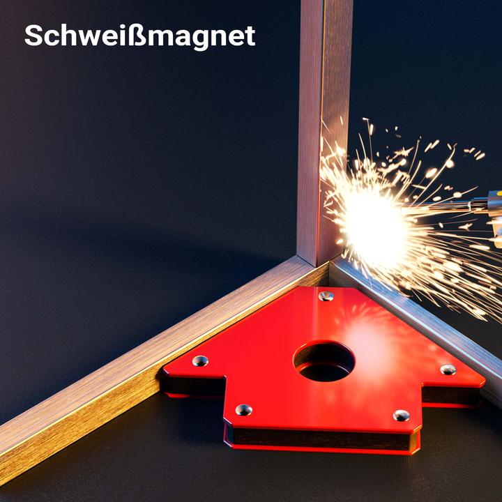 Actual product image Wiltec Welding magnet 11kg Welding angle 120x80x15mm Magnetic angle Welding accessories