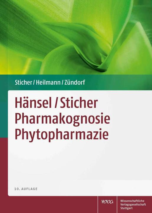 Produktbild Hänsel/ Sticher Pharmakognosie Phytopharmazie (Deutsch, Jörg Heilmann, Otto Sticher, Ilse Zündorf, 2014)
