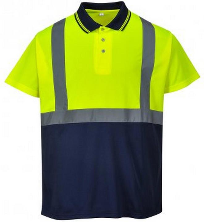 Image du produit Portwest Mens HiVis Deux couleurs Polo de travail (XXL)