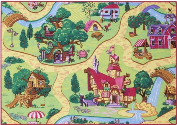 Associated Weavers Bil Legetaeppe Candy Town 95 x 133 cm