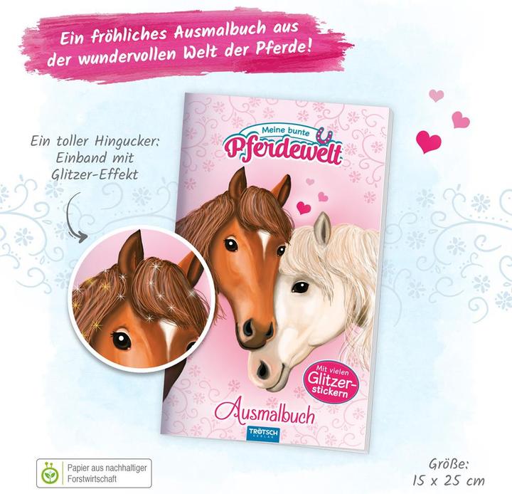 Image du produit Mon monde coloré de chevaux