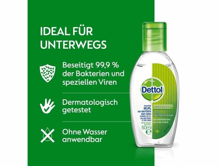 Produktbild Dettol Hand Desinfektionsgel (50 ml)