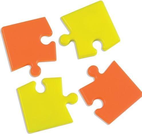 Image du produit Bi-Office Aimants pour tableau blanc Bi Office Jaune, Orange (4 x)