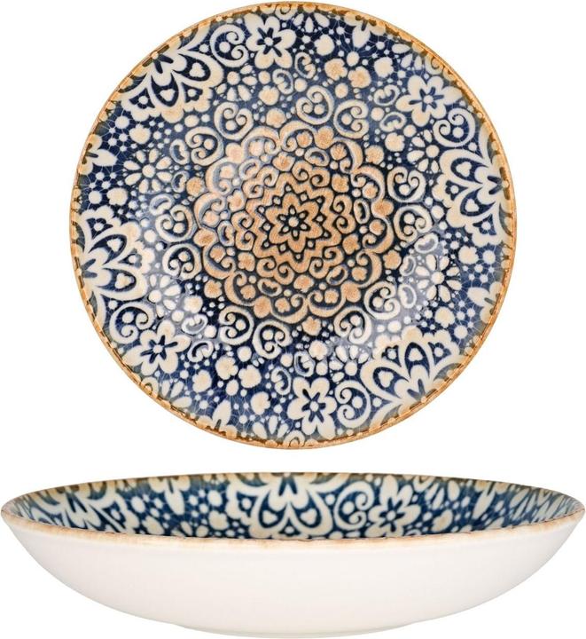 Bonna Tiefe Teller - Alhambra - Porzellan - 25 cm 1300 cc - 6er Set (6 x)