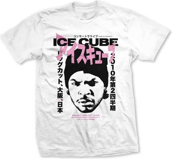 Ice Cube Erwachsene Beanie Kanji Baumwolle TShirt