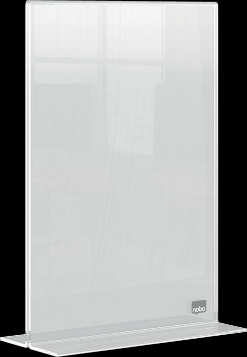 Produktbild Nobo Tischaufsteller Premium Plus Acryl (A5)