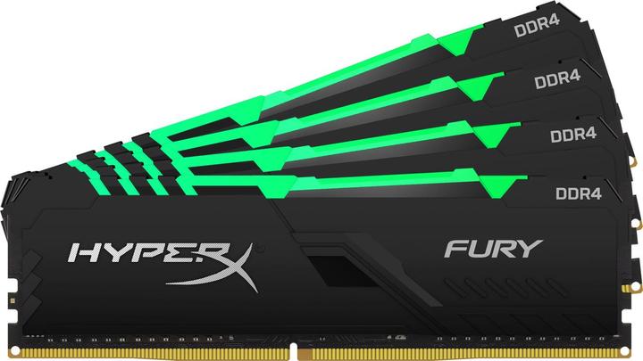 HyperX Fury RGB (4 x 8GB, 3200 MHz, DDR4-RAM, DIMM)