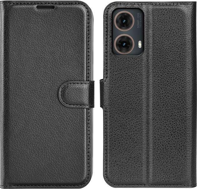 Produktbild MU Classic Litchi Leder Bookcover Series (Motorola Moto G85)