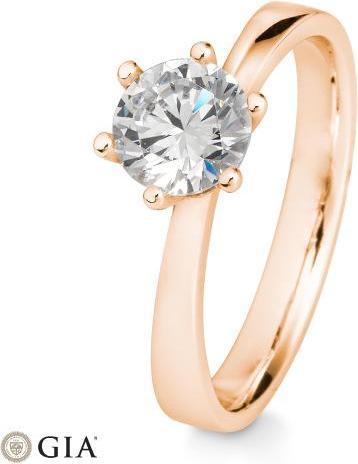 Image du produit Breuning BAGUE - Sertissage à 6 griffes (57, Or 585/14 K)