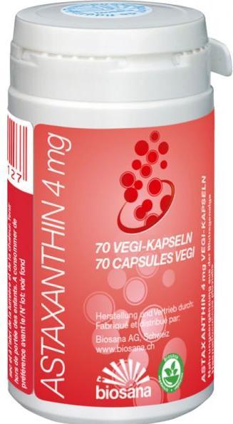 Produktbild Biosana Astaxanthin (70 Stück, Kapseln, 0.00 g)