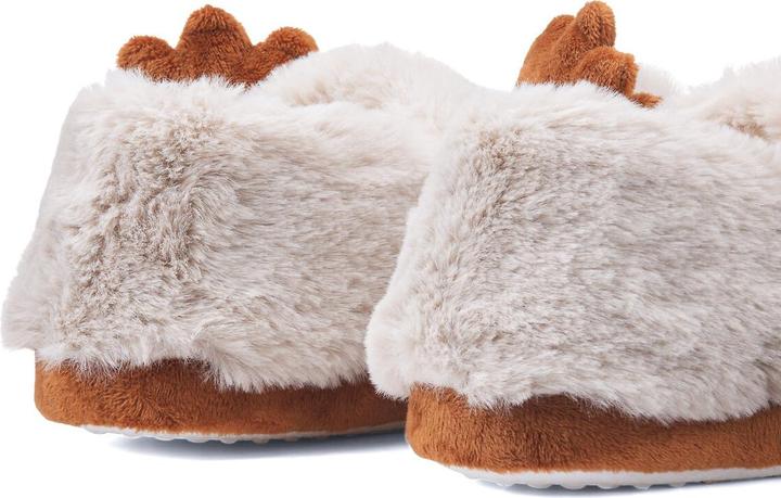 Actual product image La Redoute Collections Hausschuhe mit Rentierkopf (31)