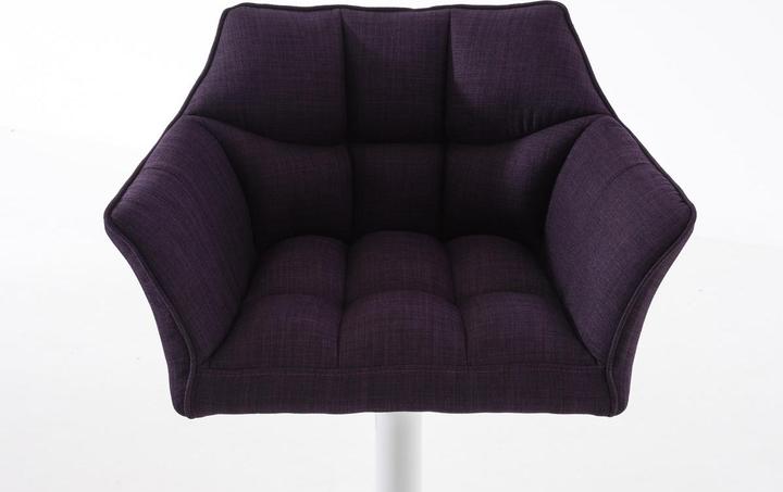 Image du produit CLP tabouret de bar Damaso W tissu, violet