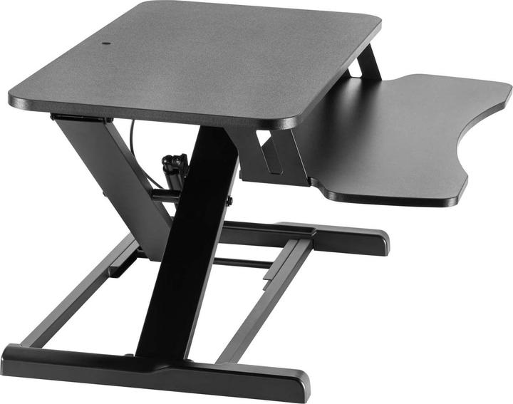 Image du produit Toboli Support PC Assis Debout 80x40cm Réglable Hauteur ergonomique Ordinateur portable Écran Bureau Poste