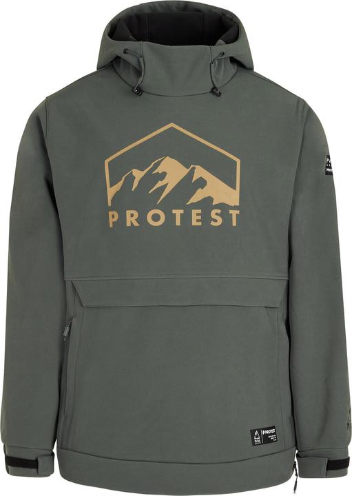 Protest Herren Anorak PRTCOMO 10K Wasserdicht Und Atmungsaktiv Aus Recyclingmaterial Hergestellt Hun