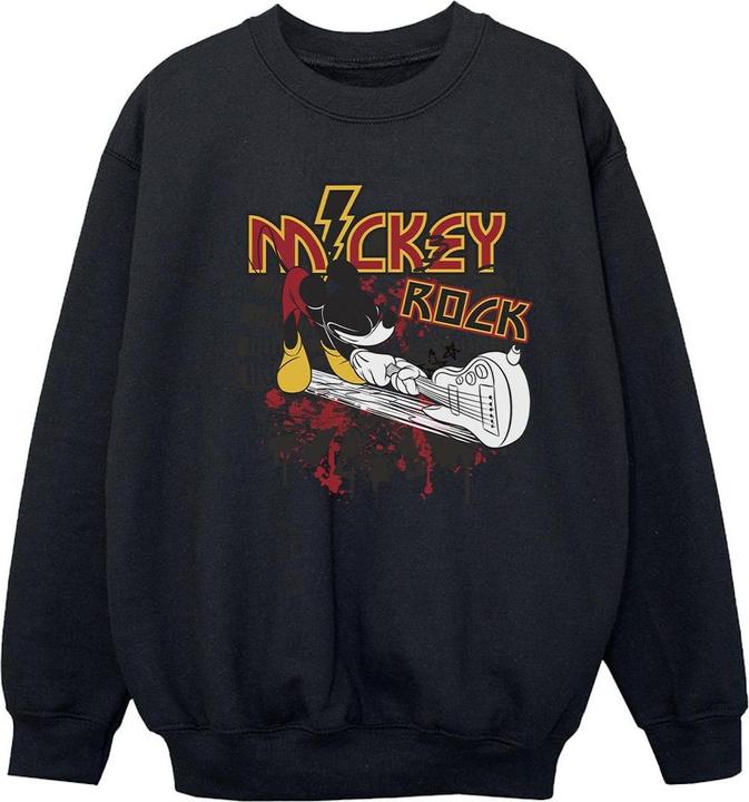 Disney Mickey Mouse Smash Guitar Rock Sweatshirt Mädchen