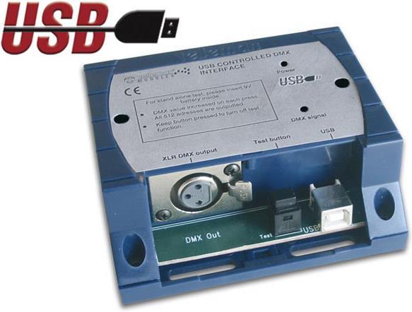 Actual product image Velleman USB Controlled Dmx Interface (Add-on)