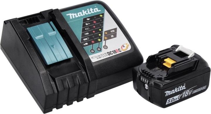Produktbild Makita DUR 181 RT1 Akku Rasentrimmer 18 V 260 mm + 1x Akku 5,0 Ah + Ladegerät (Kunststoffmesser)