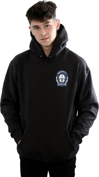 Image du produit Star Wars - Sweat à capuche THE MANDALORIAN BOUNTY HUNTER BADGE BREAST PRINT - Homme (XXL)