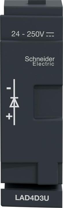 Immagine prodotto Schneider Electric Modulo di circuito, diodo a ruota libera, 24- LAD4D3U