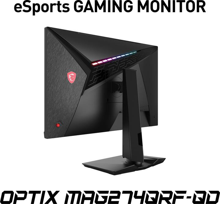 Actual product image MSI Optix MAG274QRF-QD (2560 x 1440 pixels, 27")