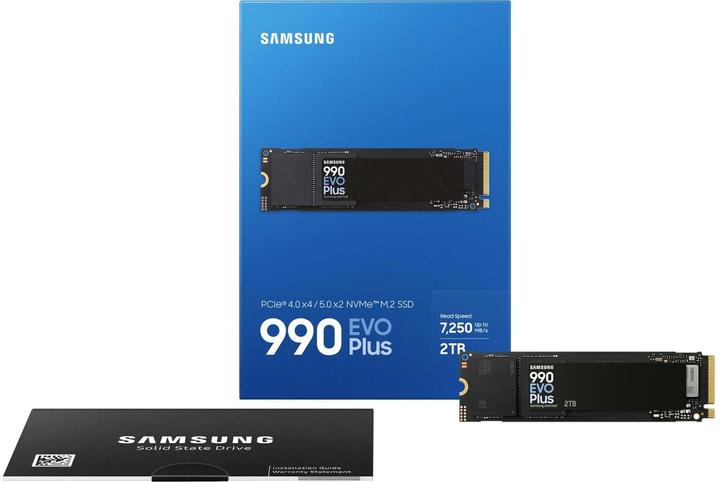 Actual product image Samsung 990 EVO Plus (2000 GB, M.2 2280)