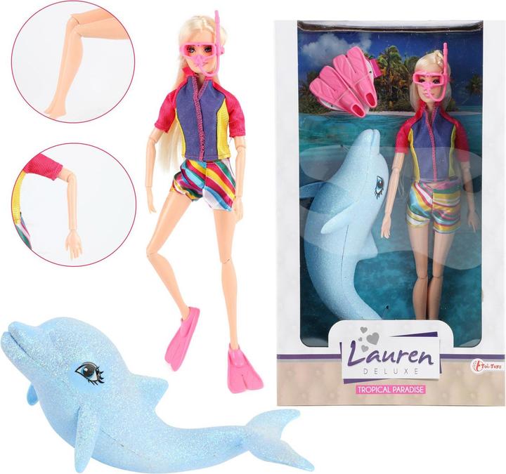 Actual product image Toi-Toys Tienerpop Duikster met Glitterdolfijn