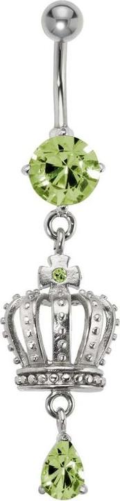 Bijouteria Bauchpiercing (Edelstahl, Messing, Kristall)