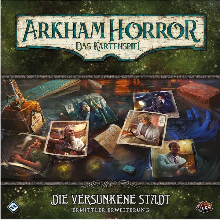 Actual product image FFG FFGD1183 - Arkham Horror: The Card Game - The Sunken City (Investigator Expansion) (German)