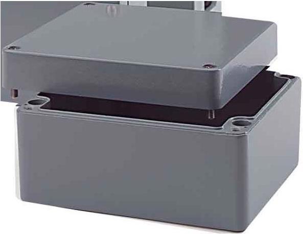 Actual product image Rose Electronics housing 100x100x80 011010080