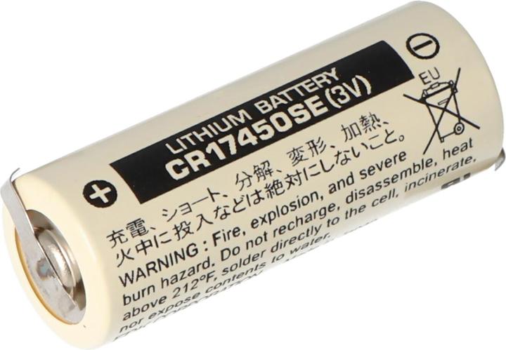 Image du produit Panasonic Pile CR17450SE Size A, avec languette à souder en forme de Z (1 pcs, CR17450, 2500 mAh)