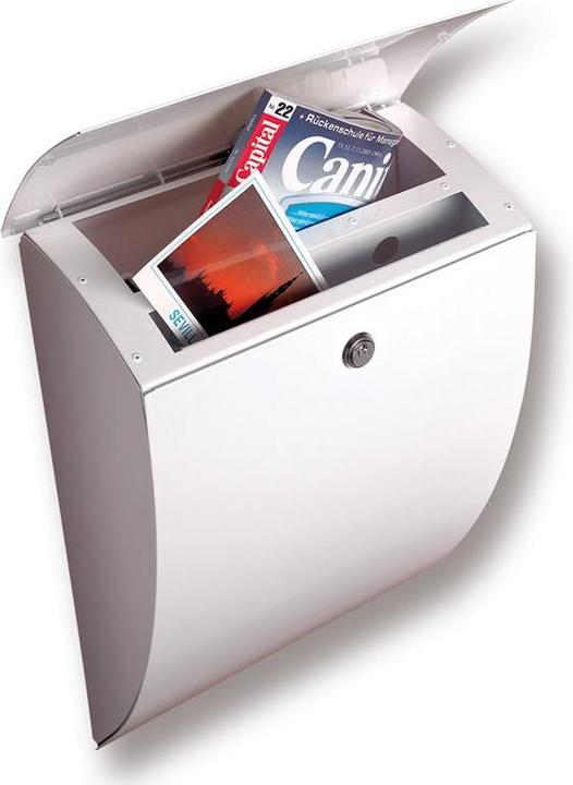 Actual product image Burg Wächter Mailbox Milano 32400 white
