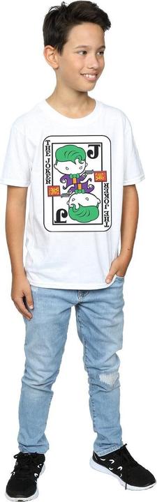 Immagine prodotto Chibi Joker Playing Card Maglietta Ragazzi (140, 146)