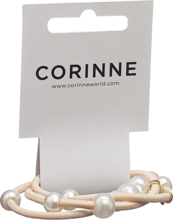 Corinne World - Hair Tie Big Pearls Vintage (Haargummi)