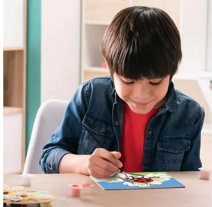 Image du produit Ravensburger CreArt - Peinture par numéro - Ladybug with flowers
