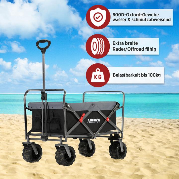 Produktbild Arebos Bollerwagen