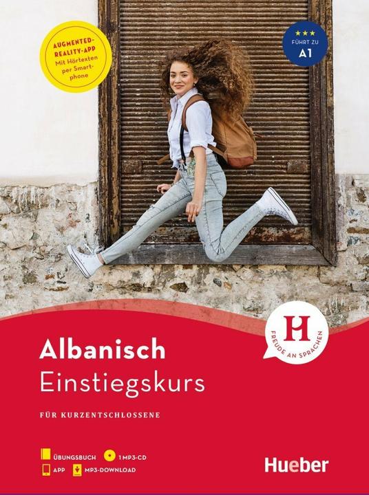 Image du produit Cours d'albanais de base Livre avec CD MP3, téléchargement MP3, version augmentée (Albanais, Collectif, 2019)