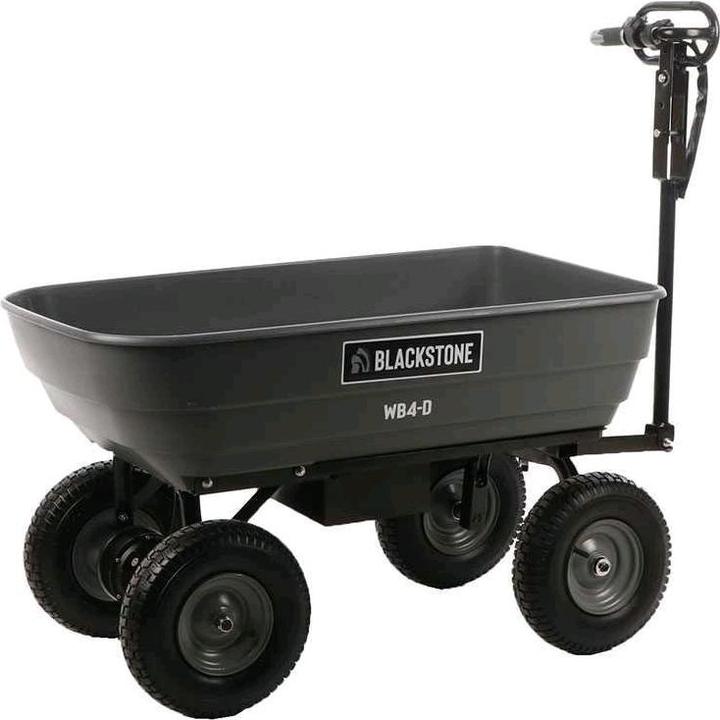 Actual product image Blackstone WB4D AkkuSchubkarre mit Rädern 24V12Ah Akku