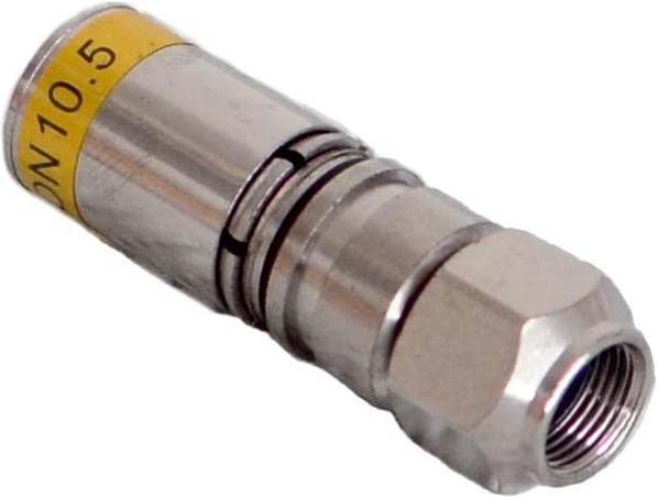 Produktbild Kreiling F-Kompressionsstecker 10,5mm Quick-Mount F 11-QM KRCOMP (19 mm)