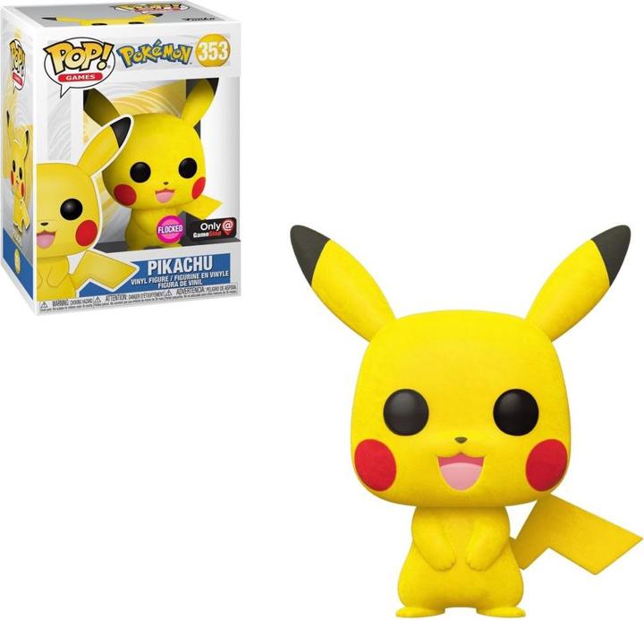 Immagine prodotto Ultra Pro Pokémon Pikachu Funko POP 353 Floccato Esclusivo Gamestop