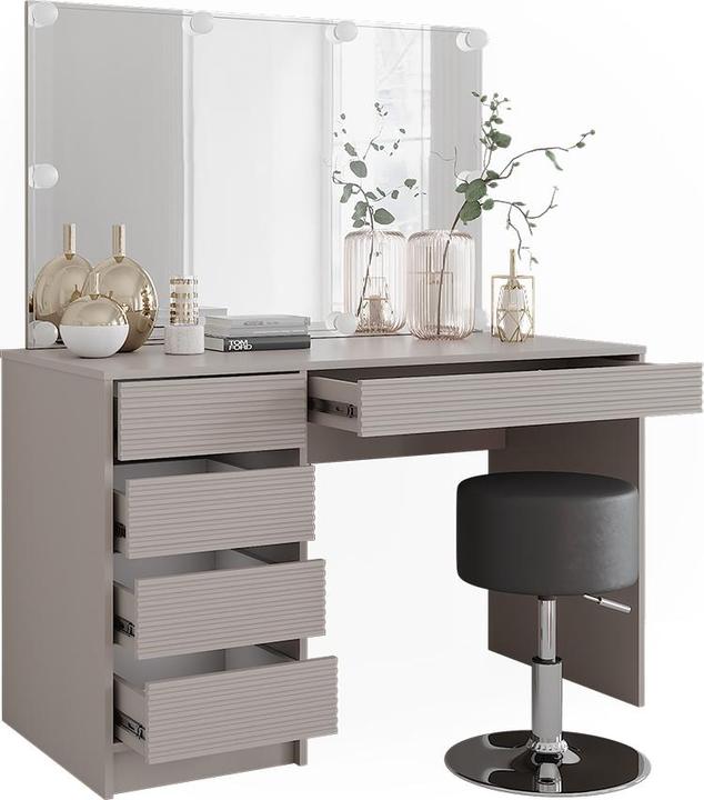 Immagine prodotto Vicco Sherry con sgabello e illuminazione (120 x 75 x 55 cm)
