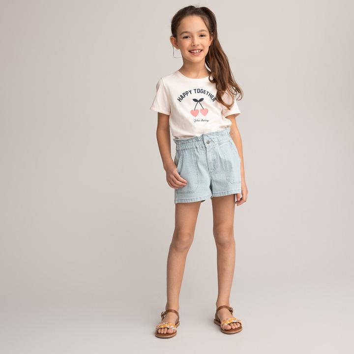 Produktbild La Redoute Collections Jeans-Shorts mit Streifen (94)