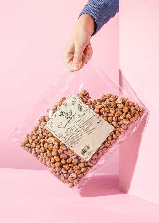 Produktbild KoRo Karamellisierte gesalzene Erdnüsse (1000 g)