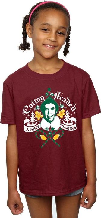 Actual product image Elf Girls Cotton Headed Ninny Muggins Cotton T-Shirt (116)