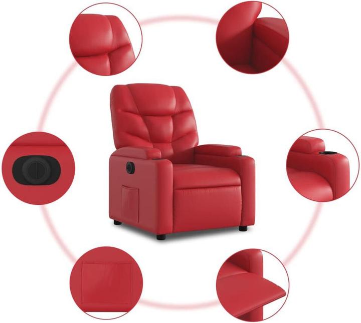 Produktbild VidaXL Relaxsessel mit Aufstehhilfe Elektrisch Kunstleder